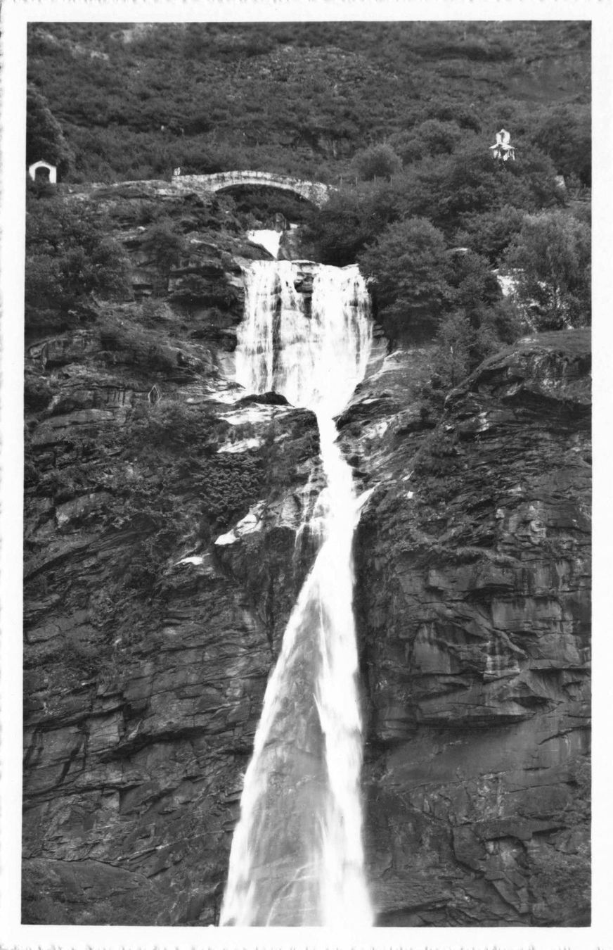 Cartoline postali: Cascata Biasca – Usato da Biasca venduto da Blenio71