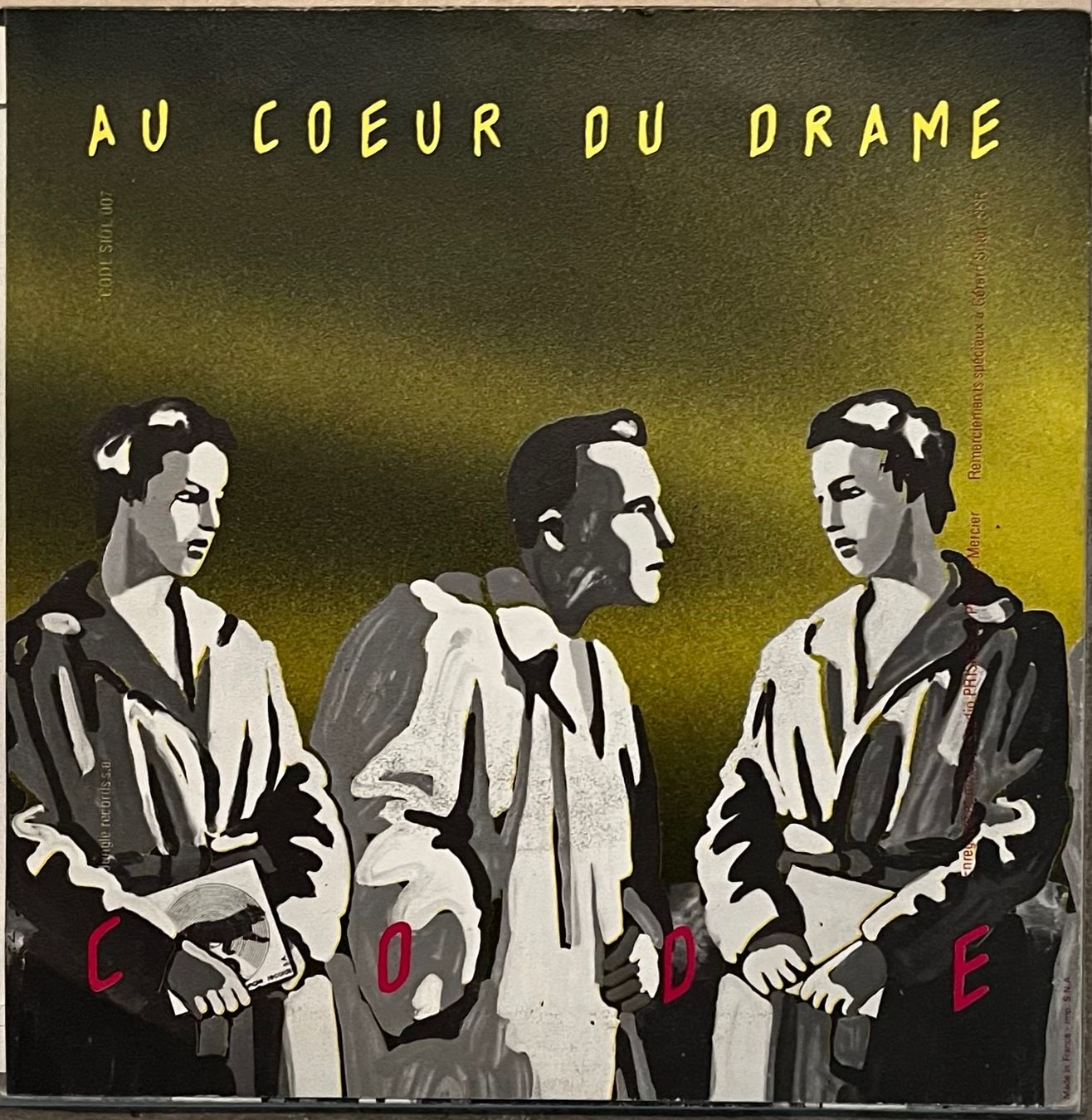 Dischi in vinile: CODE - L'ENNEMI DE L'INTERIEUR – Usato da Bussigny venduto da vinyl-pas-cher 1