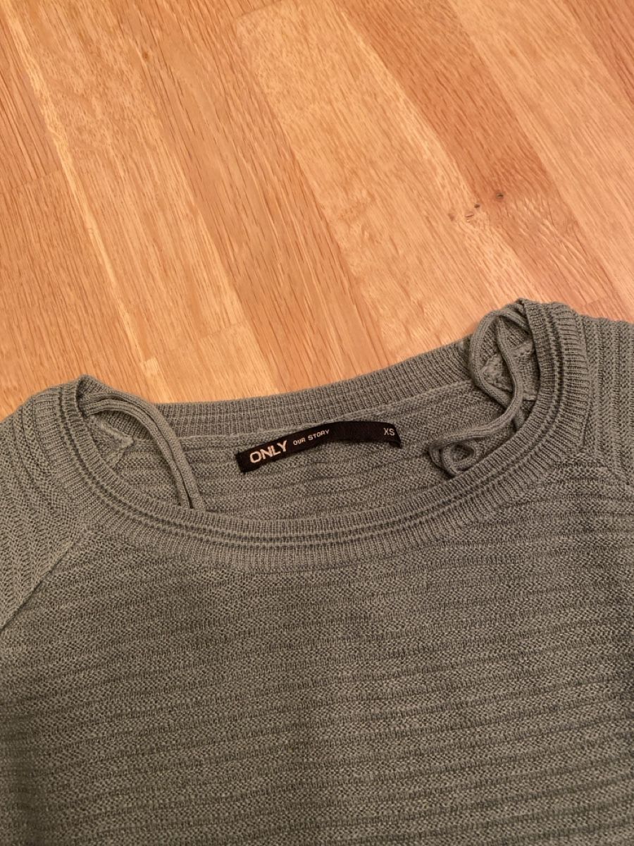 Only Maglioni & Felpe: ONLY grün Strickpullover Gr. XS Herbst Winter – Usato da Weesen venduto da vvo_fj7m 1