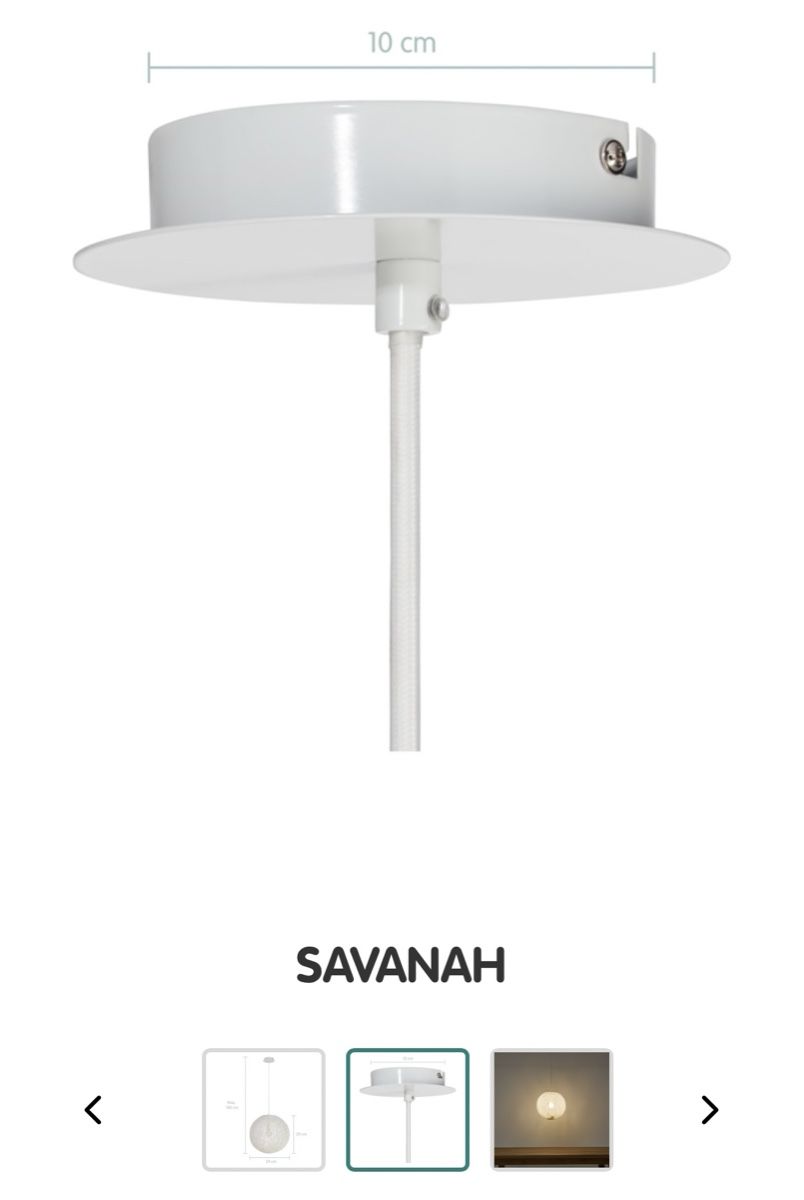Lampade: Hängelampe SAVANAH – Usato da Lengnau BE venduto da CeRi17 2