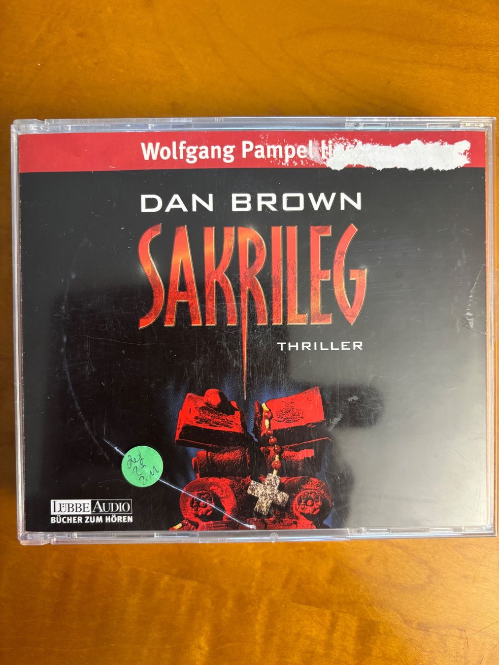 Audiolibri: Hörbuch Sakrileg von Dan Brown – Usato da Riedholz venduto da grappa09