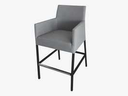 Barhocker Sunbrella und Aluminium outdoor neu