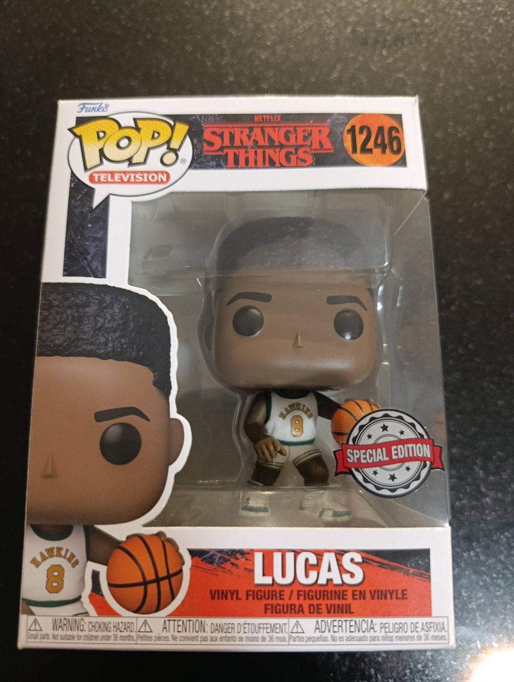 Funko Figuren: Funko Pop! Stranger Things - Lucas Sinclair N°1246 – Neu (gemäss Beschreibung) aus Yverdon-les-Bains von cashkiller