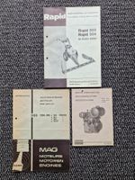 Original Anleitung / ET-Liste Rapid 303 / 304 inkl. Motor