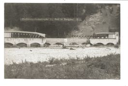 Hochwasser-Katastrophe bei Burgdorf - Scheibenstand  1912