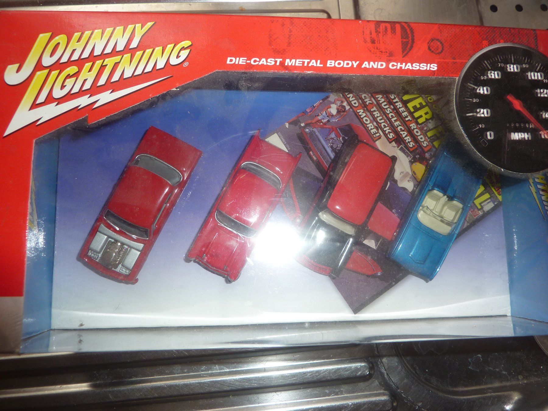Modellini d'auto: HOT ROD SET – Nuovo e nell'imballaggio originale da Balsthal venduto da bouteliee 1