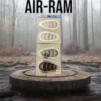Ram Air - Aufkleber Chrome NEU