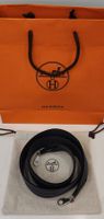 Hermès Bandouliere Cordage Noir-Gris 105, new!