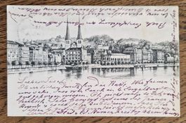 Luzern 1904 nach Engelberg zu Frau Dr. Louise Kopp-Tobler