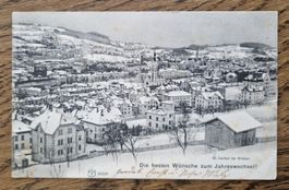 St. Gallen im Winter 31.XII.02. n. Milano z. Herr R. Winkler