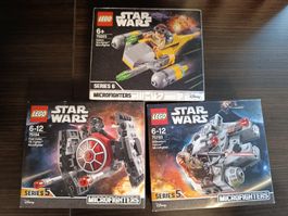 Lego Star Wars Mircrofighters 3 Set "75223, 75193 und 75914