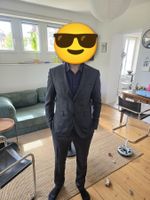 Costume homme, gris, taille M, idéal pour l'automne!