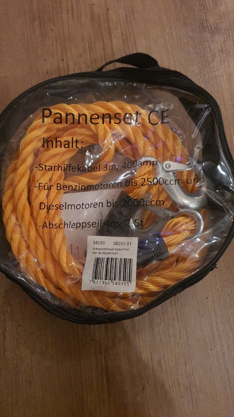 Abschleppseile: Abschleppseil NEU – Neu und originalverpackt aus Flawil von minggeli83