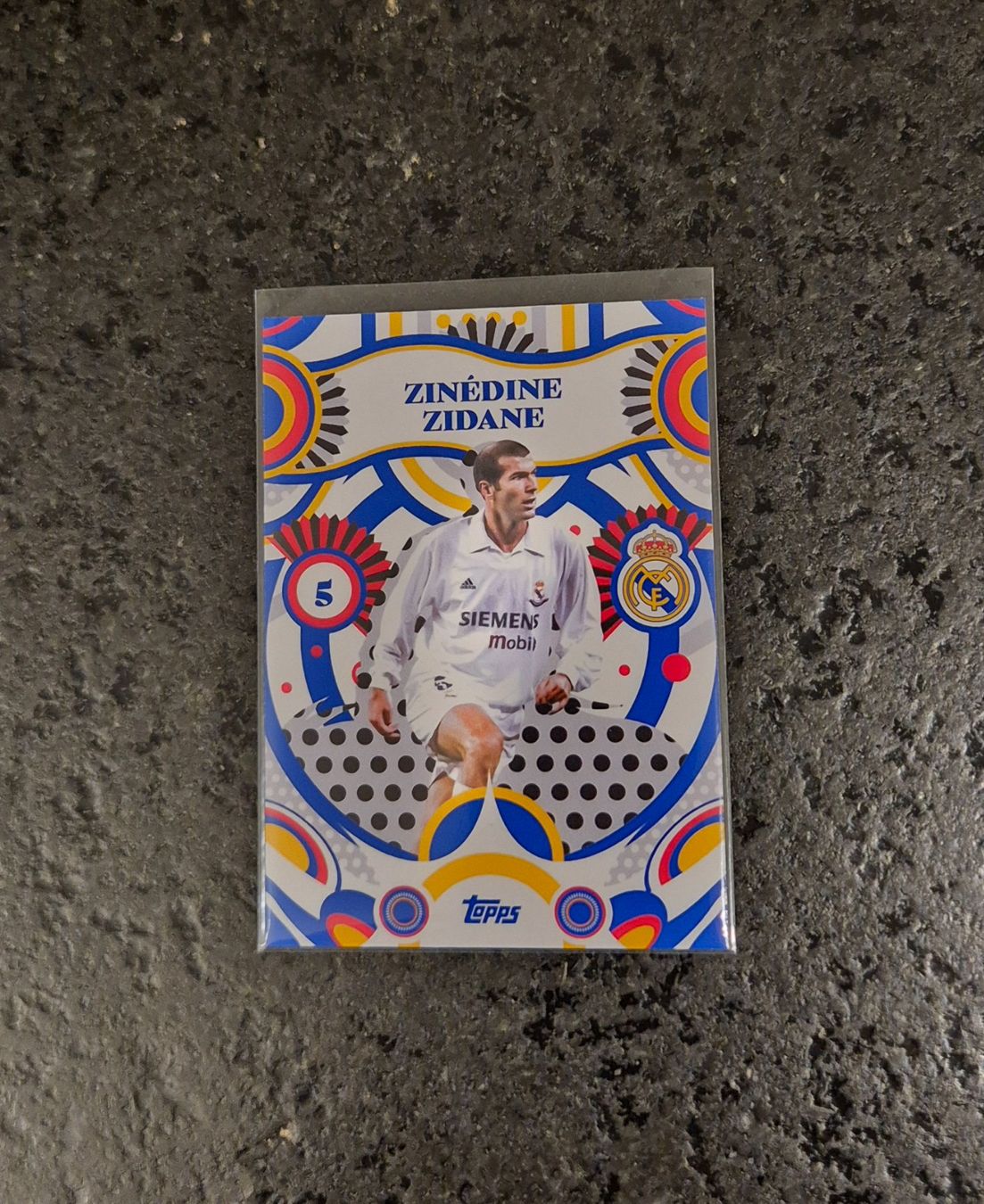 Topps Carte collezionabili: Zinedine Zidane - Real Madrid - Topps – Nuovo (secondo la descrizione) da Burg AG venduto da Danoe