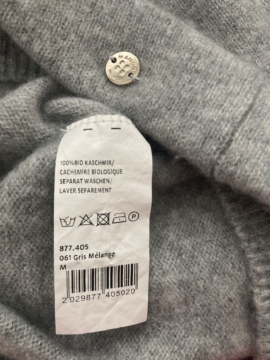Manor Maglioni & Felpe: Damen Pullover Manor 100%  Bio Kaschmir hell-grau Gr. S/M – Usato da Stetten AG venduto da Hanya 4