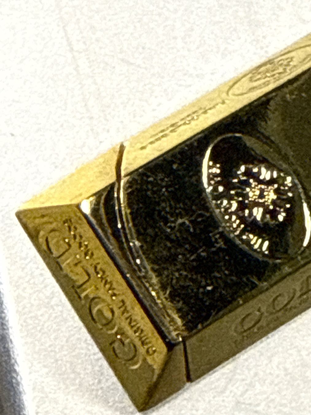 Feuerzeuge: Briquet Vintage plaquer or – Gebraucht aus St imier von sav_bjf9 4