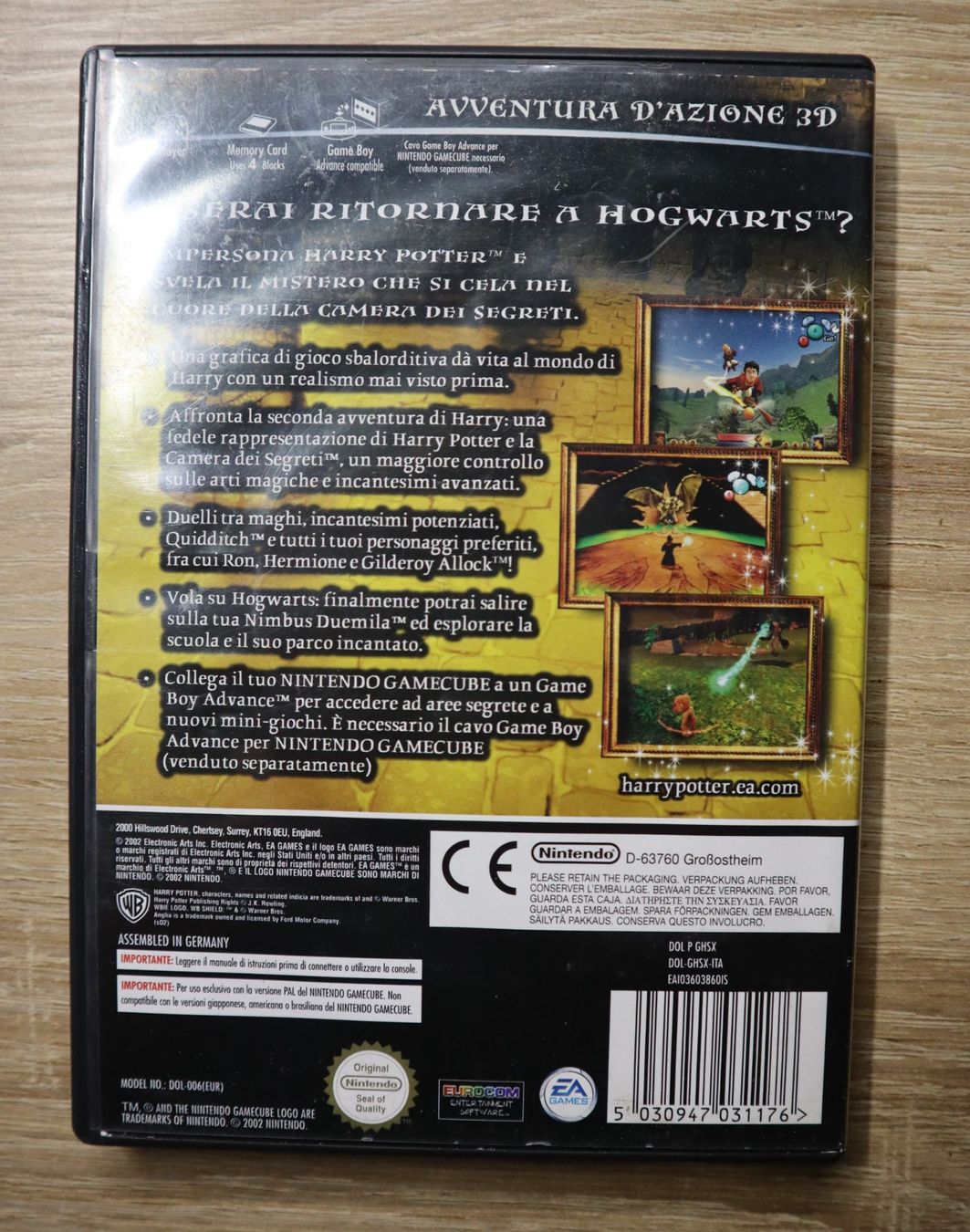 Nintendo Giochi: HARRY POTTER E LA CAMERA DEI SEGRETI - Nintendo GAMECUBE – Usato da Ochlenberg venduto da on3x 2