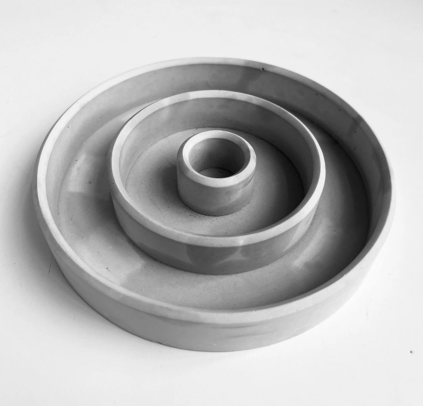 Teglie da forno: Giessform Silikonform Kerzenhalter Teller – Nuovo e nell'imballaggio originale da Kaltbrunn venduto da schere-stein-papier 3