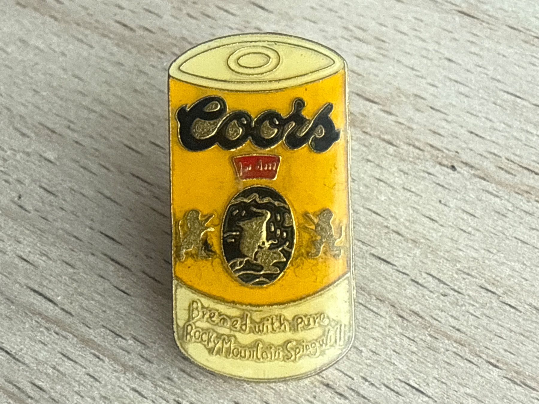 Placchette & Badge: Pin Coors Bier – Usato da Glattbrugg venduto da Schweigmatt