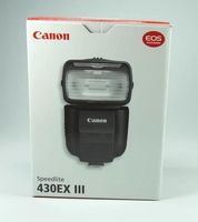 Canon Speedlite 430EX III-RT Blitzgerät (NEUWERTIG)