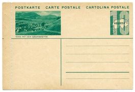 1934 Bildpostkarte Nr. 133y-020 Bild GAIS MIT SÄNTISKETTE *