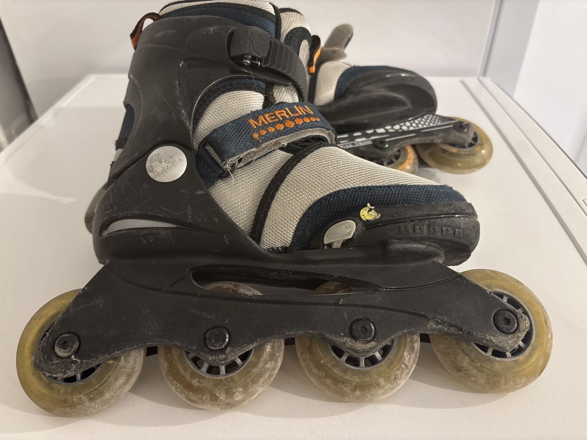 K2 Pattini in linea & Pattini a rotelle: K2 Merlin Inline Skates Rollschuhe , Grösse 32-3 – Usato da Oberwil b.Büren venduto da holzschnitzu 2