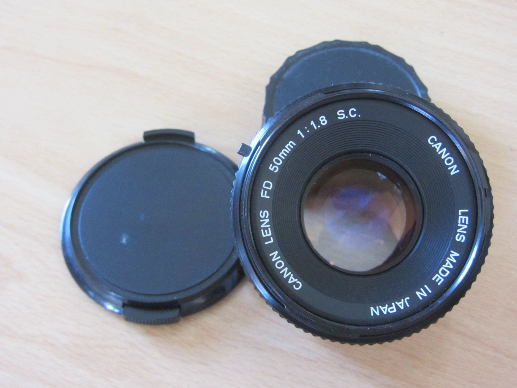 Canon Obiettivi: Objektiv CANON FD 50 / 1:1.8 S.C. – Usato da Beringen venduto da bimbo1109