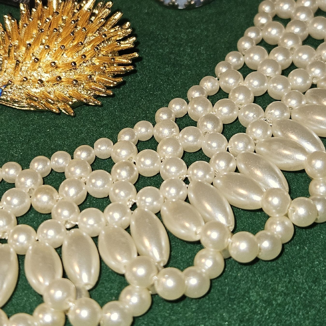 Sonstiger Schmuck: Modeschmuck Konvolut, Vintage Brosche, Kette, Ohrringe – Gebraucht aus Kriens von gra_fhn7 2