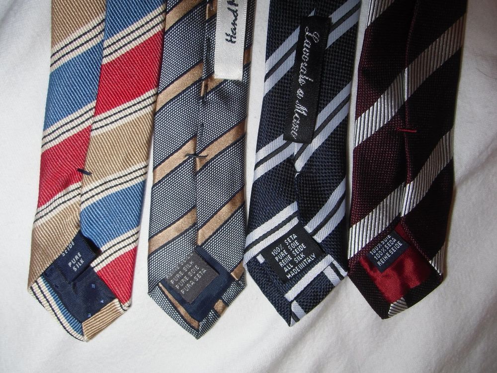 4 Krawatten von Brissoni, Piattelli, Monti, L. Lamberti | Kaufen auf Ricardo