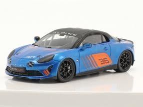 Alpine Modellini d'auto: Renault A110 Cup #36 Presentation Car 2018 blau met. / – Nuovo e nell'imballaggio originale da Gerlafingen venduto da espero88 2