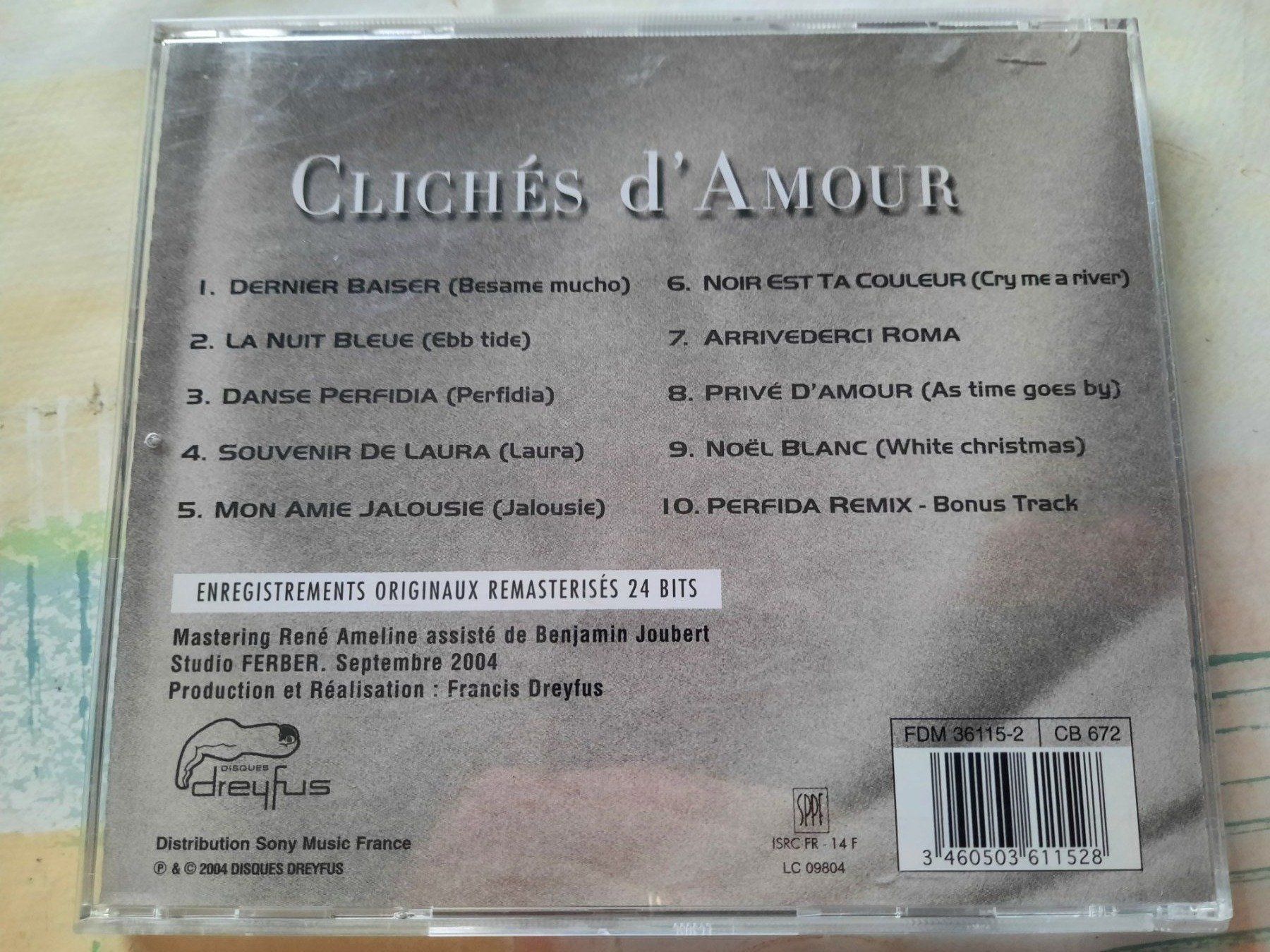 CDs: CD Christophe - Clichés d'amour  – D'occasion à Pully par bro_n52j 1