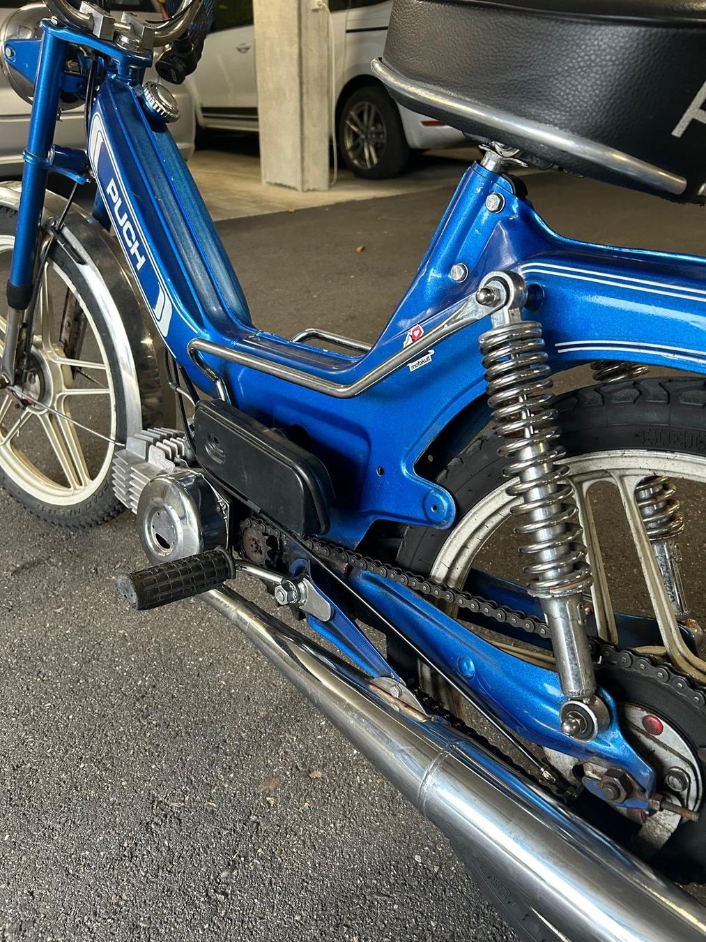 Puch Ciclomotori: Puch Supermaxi LG2 mit E50 Motor – Usato da Willisau venduto da heiwil 1