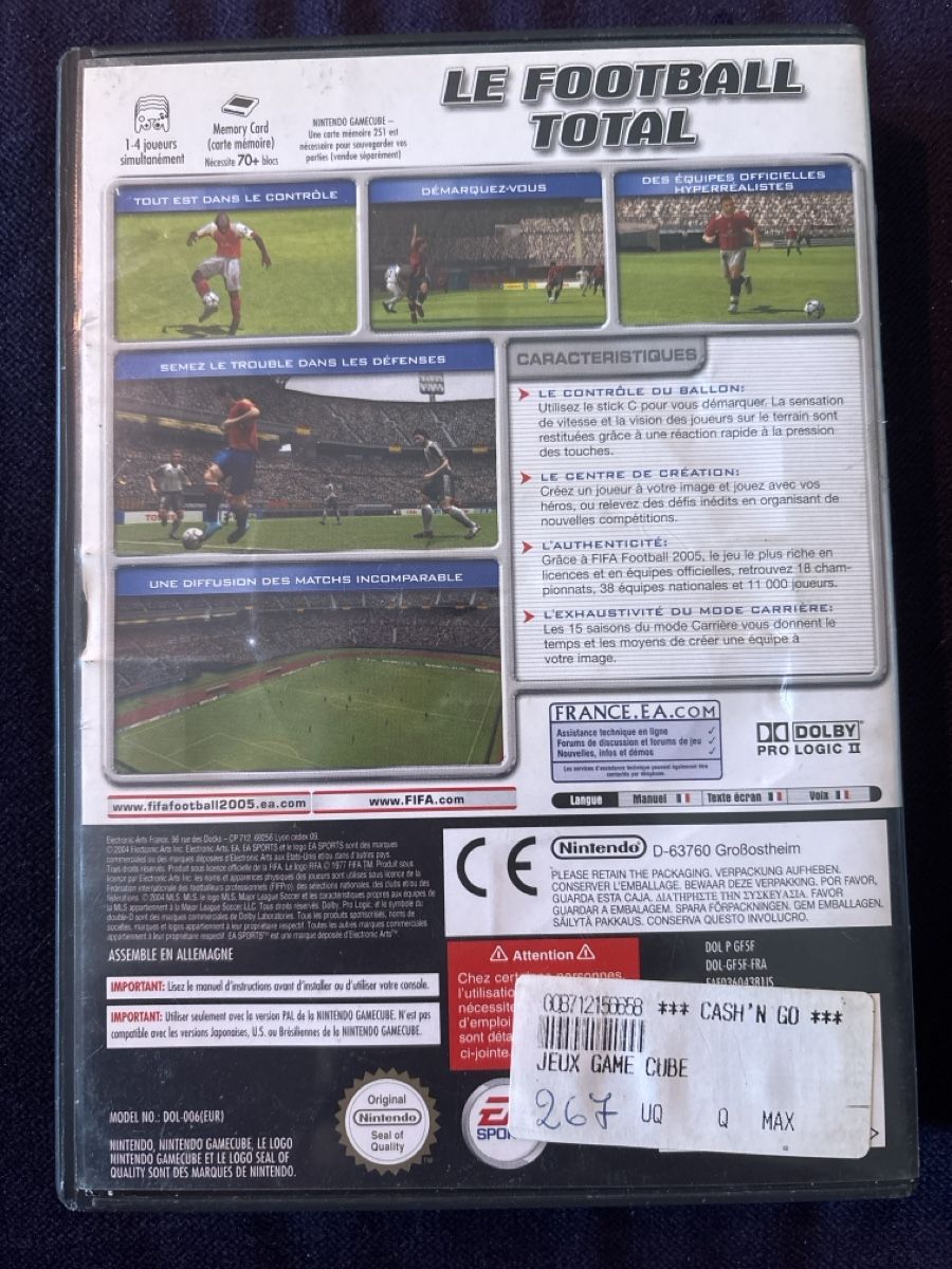 Nintendo Giochi: FIFA Football 2005 Gamecube Nintendo gebraucht – Usato da Zürich venduto da hiddentreasures_zh 1