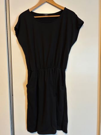 Damen Sommerkleid schwarz Gr. 40