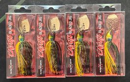 Sakura CAJUN Chatterbait 4er Mix-Set 4 - 10.5gr - 21gr
