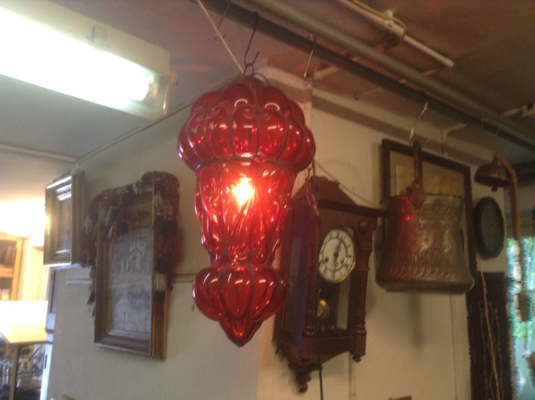 Lampade: Venezianisch-orientalische Glaslampe! – Usato da Zürich venduto da Hemmat 2