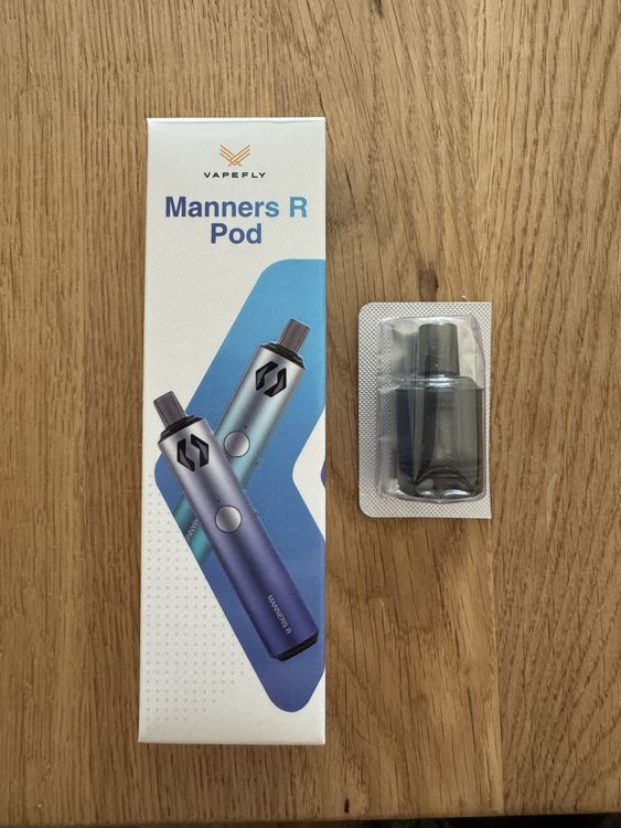Vapefly Manners R Pod mit Garantie (Neu (gemäss Beschreibung)) in St ...