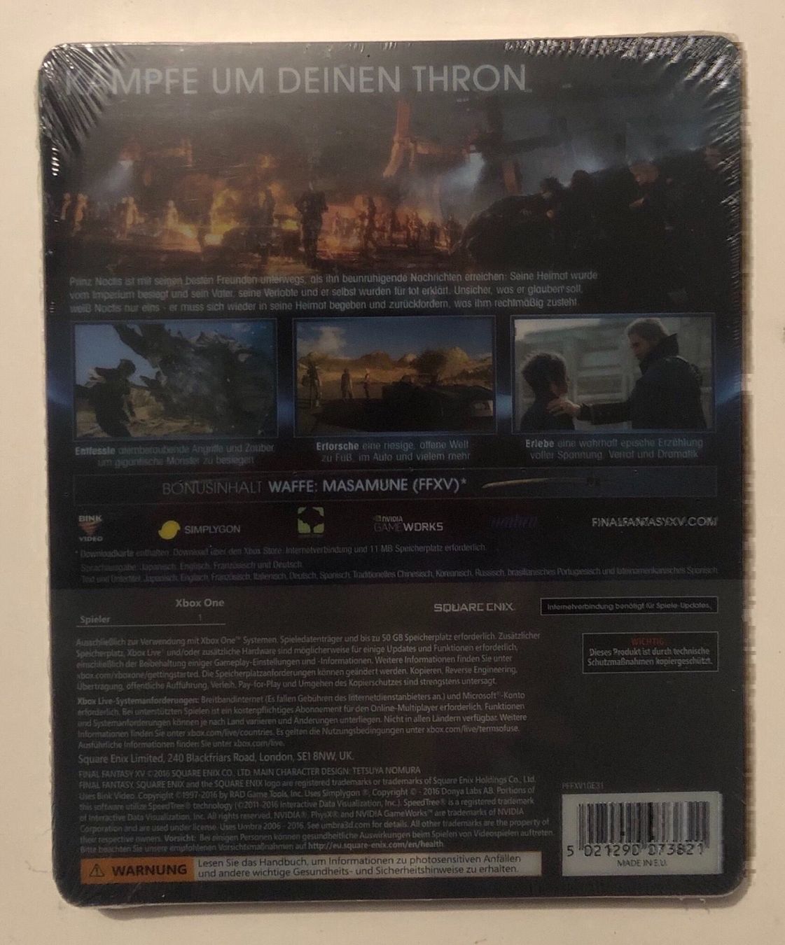 Giochi: Final Fantasy XV Spezial Edition Neu – Nuovo e nell'imballaggio originale da Kestenholz venduto da Mad18 1