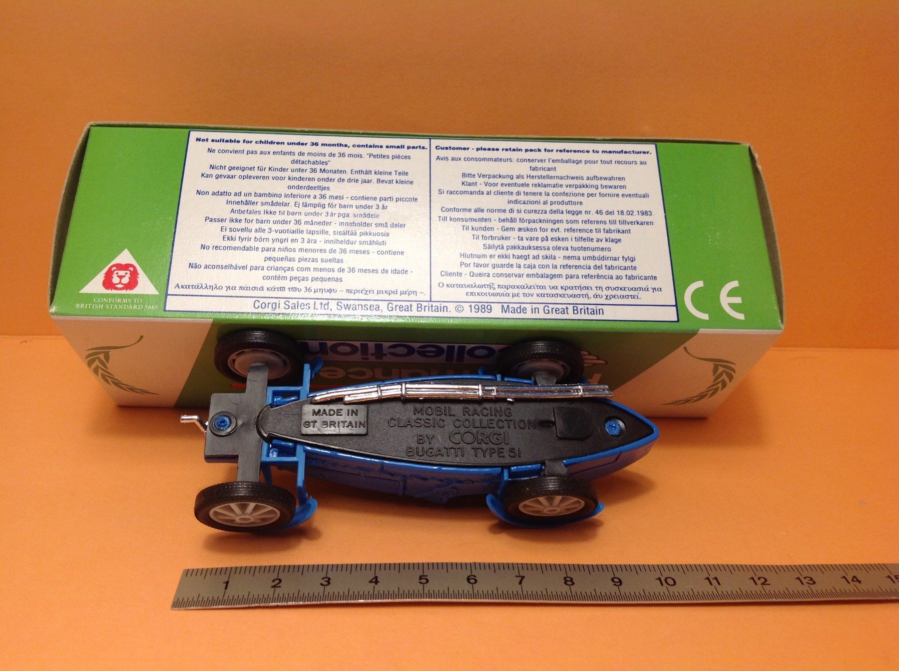 Bugatti Modellautos: Bugatti Type 35 Corgi – Gebraucht aus Seuzach von Jage 4