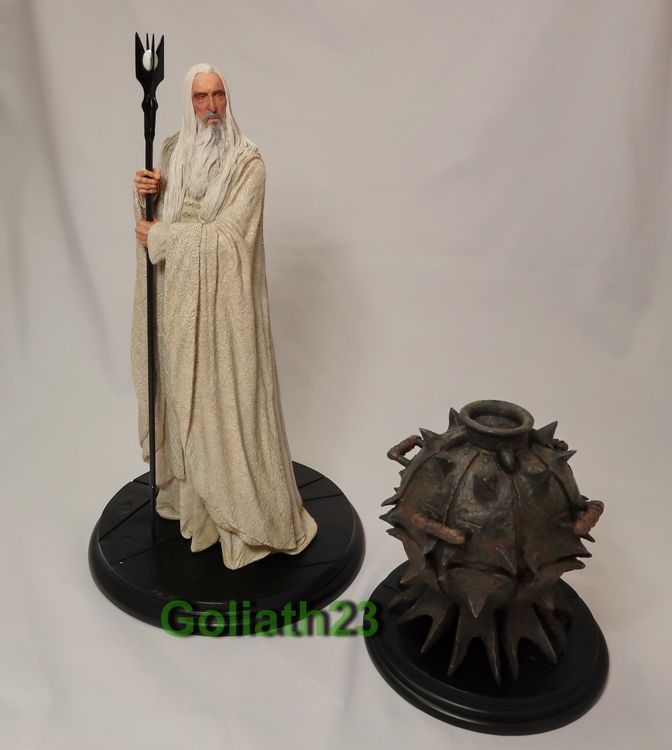 LOTR - SARUMAN AND THE FIRE OF ORTHANC CLASSIC LE Collectibles on