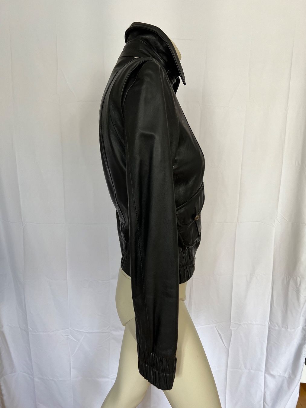 Patrizia Pepe Giacche: Patrizia Pepe schwarze Lederjacke in Gr. 36 – Usato da Basel venduto da Bettybooo 3
