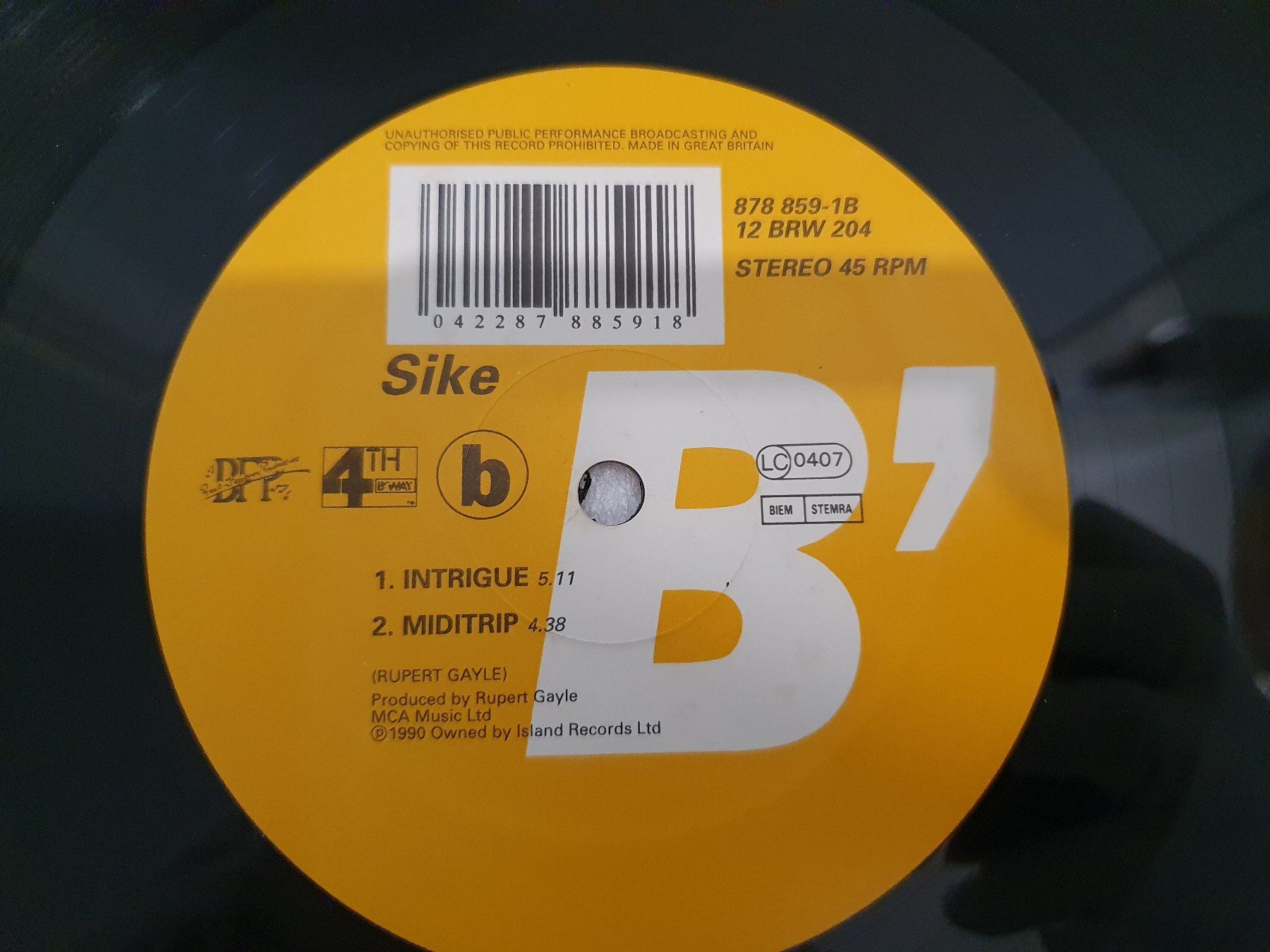 Schallplatten: Sike – Hit 'em Wit Dat (Techno, Deep House) – Gebraucht aus Uster von Vinyl-Leidenschaft 6