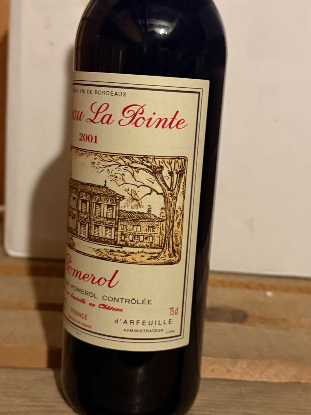Vino: Château La Pointe 2001 POMEROL – Nuovo (secondo la descrizione) da Roche VD venduto da avediscipule 3