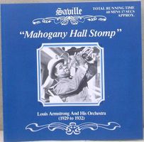 Louis Armstrong & His Orchestra MAHOGANY HALL STOMP CD