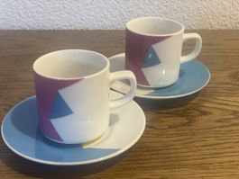 2 Espressotassen mit Untertassen Pfister Design This Weber