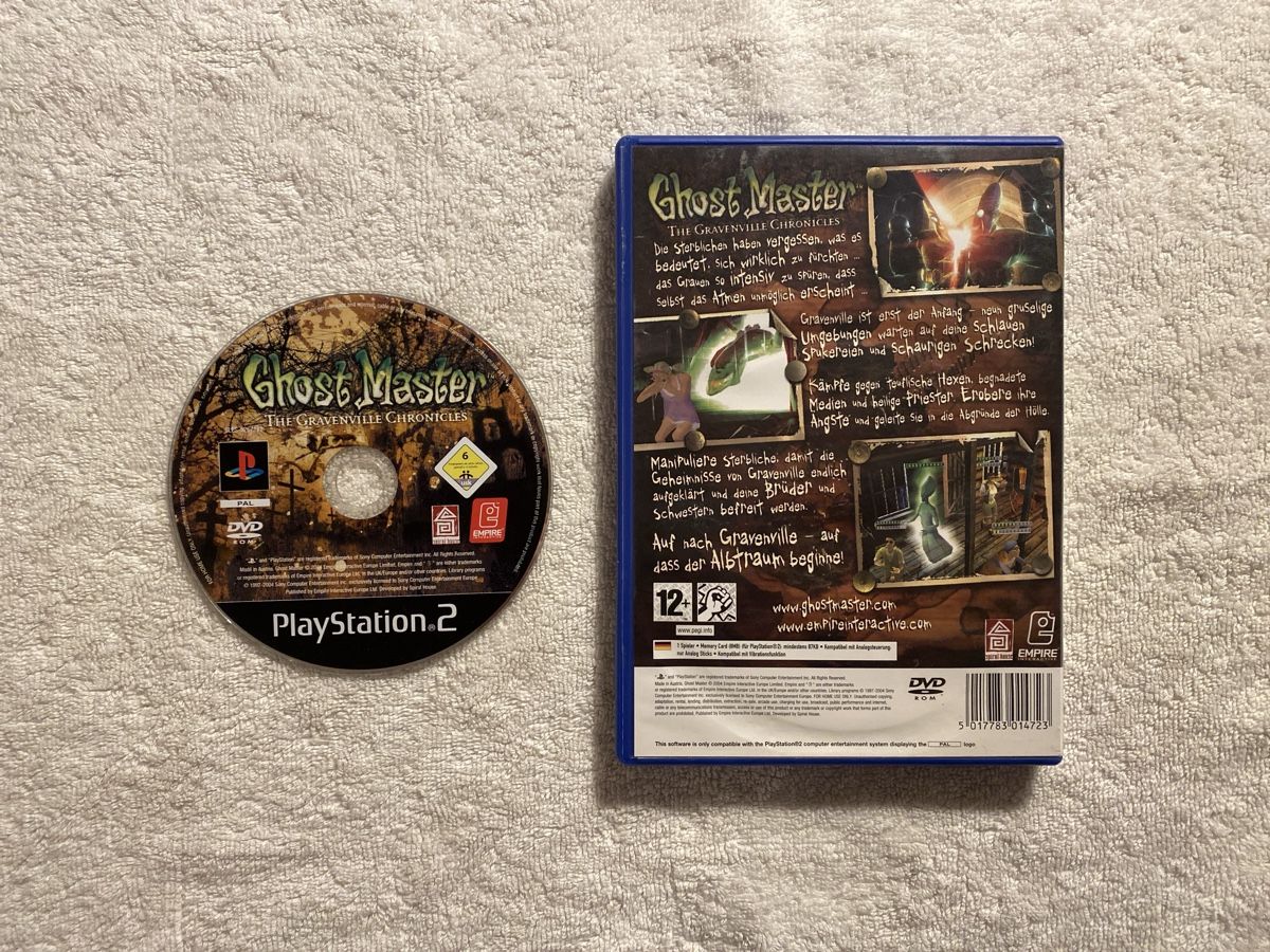 Sony Giochi: Ghost Master: The Gravenville Chronicles PS2 – Usato da Reichenbach i. K. venduto da Daniel840 1