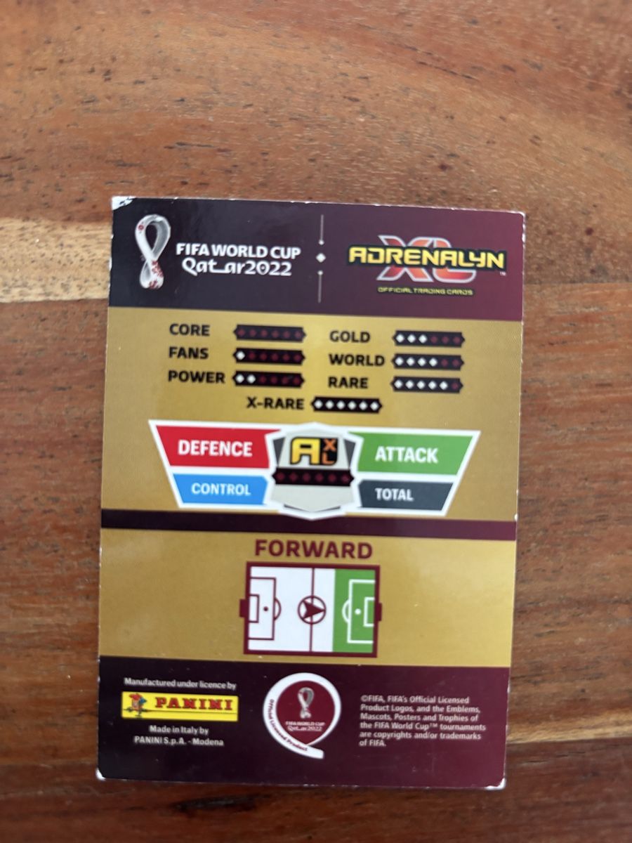 Panini Carte collezionabili: Adrenalyn Fifa World Cup 22 – Usato da Zürich venduto da Cindarel 1