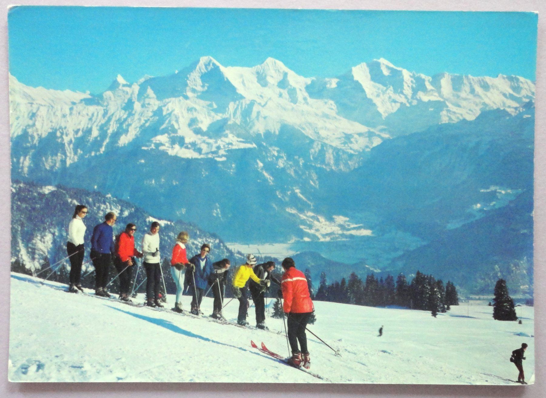 Cartoline postali: E.V. Skischule, Beatenberg – Usato da Fétigny venduto da Billy2miny