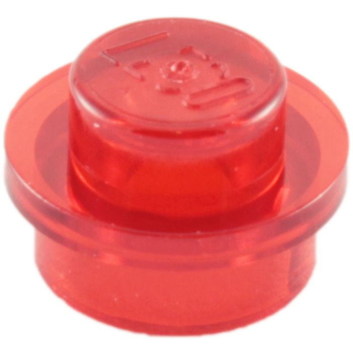 Lego Giocattoli: 80x Lego Stud Transparent Red – Nuovo (secondo la descrizione) da Speicher venduto da spla03 1