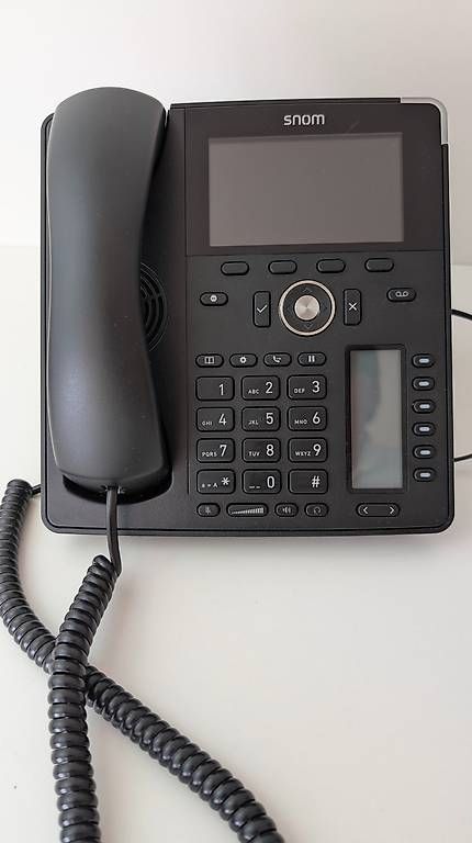 Telefone: VoIP Telefon SNOM D785, schwarz – Gebraucht aus Bremgarten b. Bern von Flintli